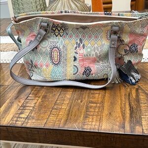 Colorful Geometric Women's Shoulder Bag